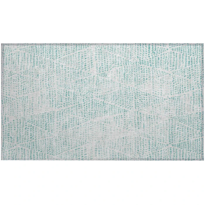 Chantille ACN591 Aqua 1'8" x 2'6" Rug
