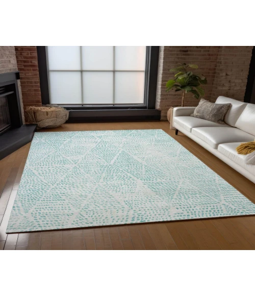Chantille ACN591 Aqua 9' x 12' Rug