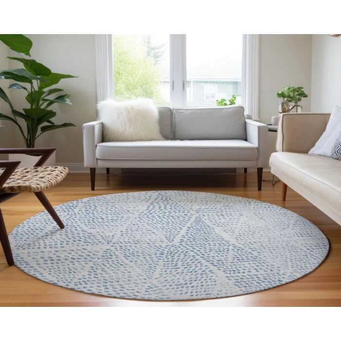Chantille ACN591 Denim 8' x 8' Rug