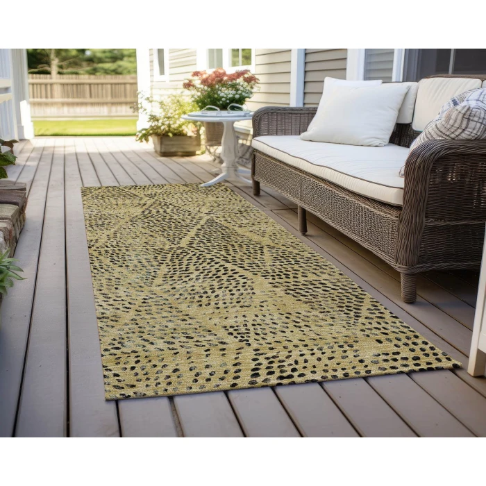 Chantille ACN591 Gold 2'3" x 7'6" Rug