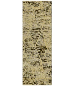 Addison Chantille ACN591 Gold 2 ft. 3 in. x 7 ft. 6 in. Runner Rug