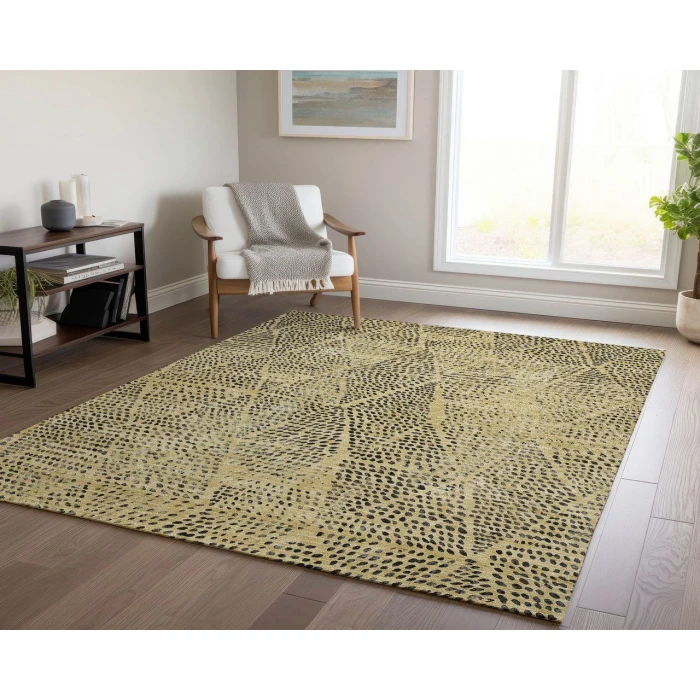 Chantille ACN591 Gold 10' x 14' Rug
