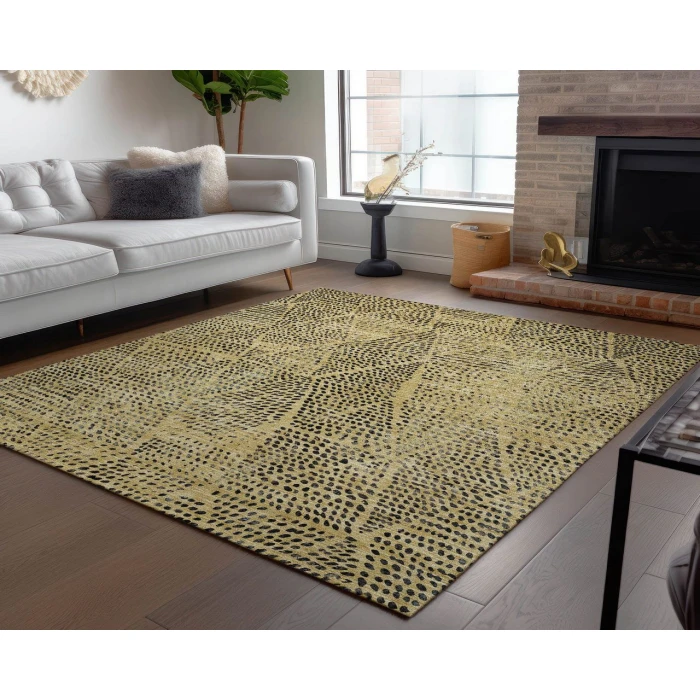 Chantille ACN591 Gold 10' x 14' Rug