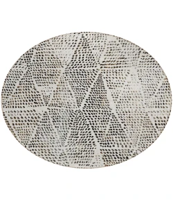 Addison Chantille ACN591 Ivory 8 ft. x 8 ft. Round Rug