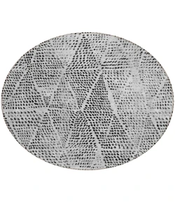 Addison Chantille ACN591 Pewter 8 ft. x 8 ft. Round Rug