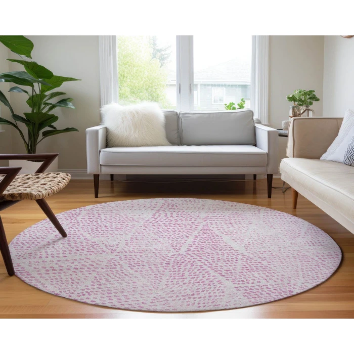Chantille ACN591 Pink 8' x 8' Rug