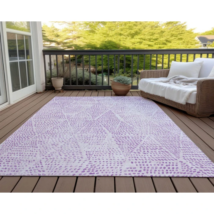 Chantille ACN591 Purple 8' x 10' Rug