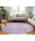 Chantille ACN591 Purple 8' x 8' Rug