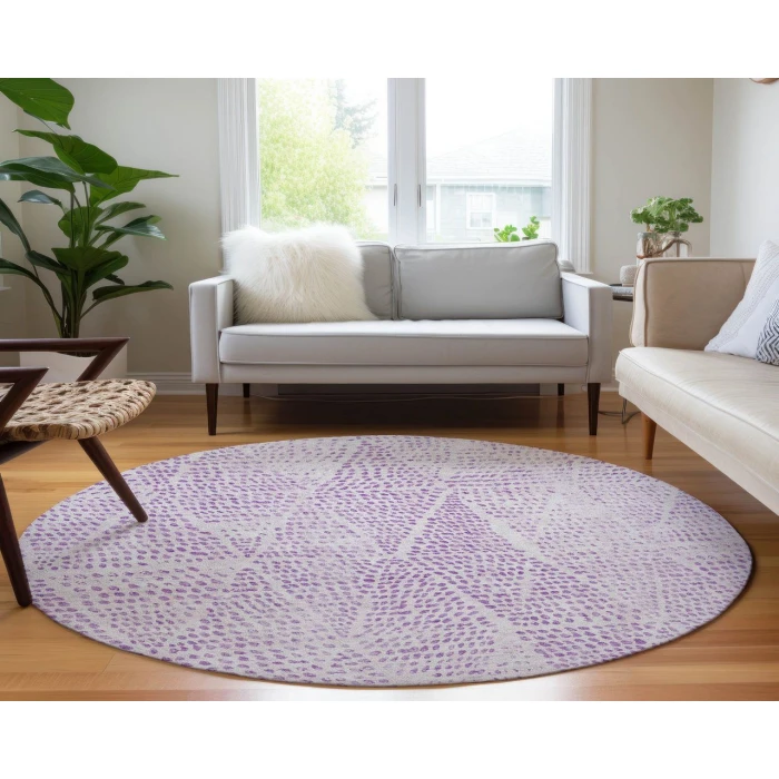 Chantille ACN591 Purple 8' x 8' Rug