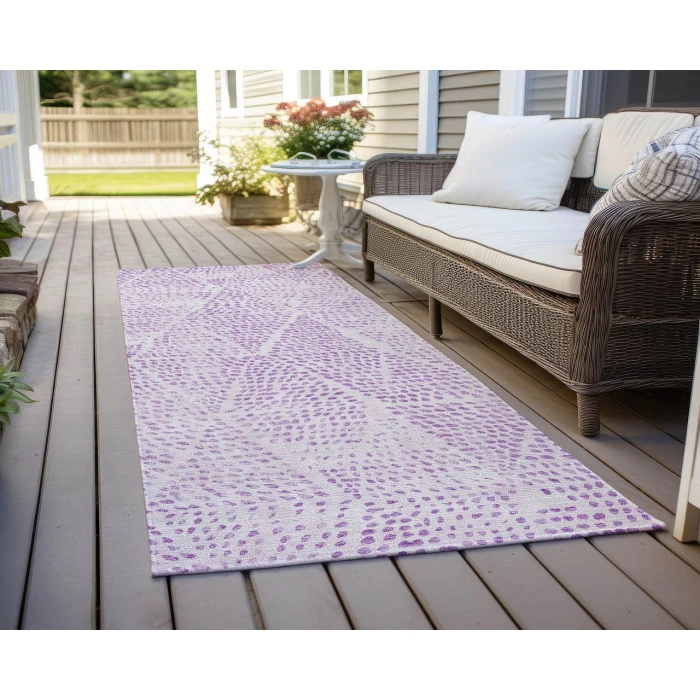 Chantille ACN591 Purple 2'3" x 7'6" Rug