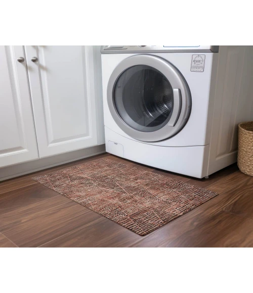 Chantille ACN591 Salmon 1'8" x 2'6" Rug