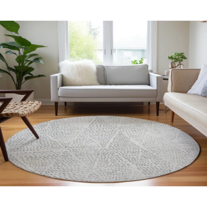 Chantille ACN591 Silver 8' x 8' Rug