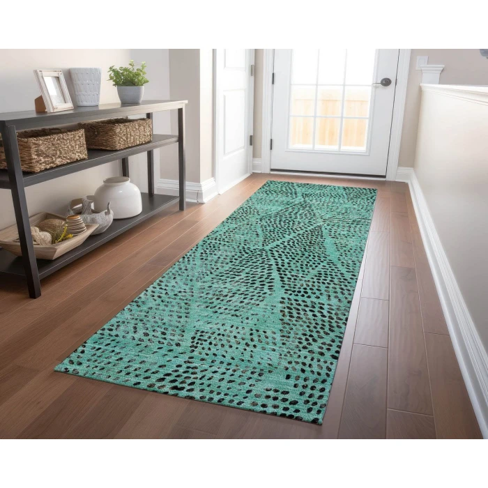Chantille ACN591 Teal 2'3" x 7'6" Rug