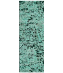 Addison Chantille ACN591 Teal 2 ft. 3 in. x 7 ft. 6 in. Runner Rug