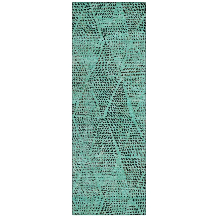 Chantille ACN591 Teal 2'3" x 7'6" Rug