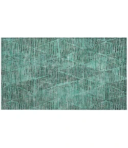 Addison Chantille ACN591 Teal 1 ft. 8 in. x 2 ft. 6 in. Rectangle Rug