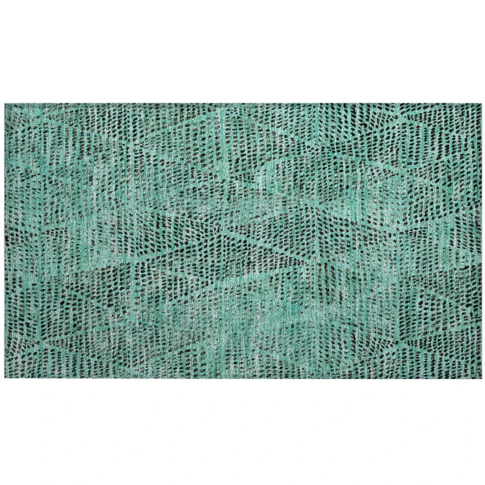Chantille ACN591 Teal 1'8" x 2'6" Rug