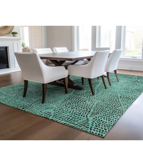 Chantille ACN591 Teal 9' x 12' Rug