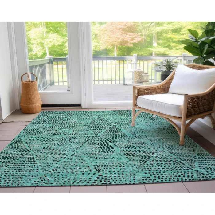 Chantille ACN591 Teal 8' x 10' Rug