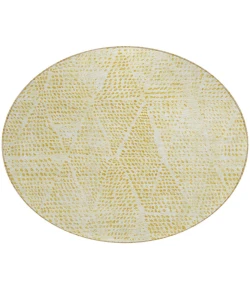 Addison Chantille ACN591 Wheat 8 ft. x 8 ft. Round Rug