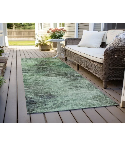 Chantille ACN592 Green 2'3" x 7'6" Rug