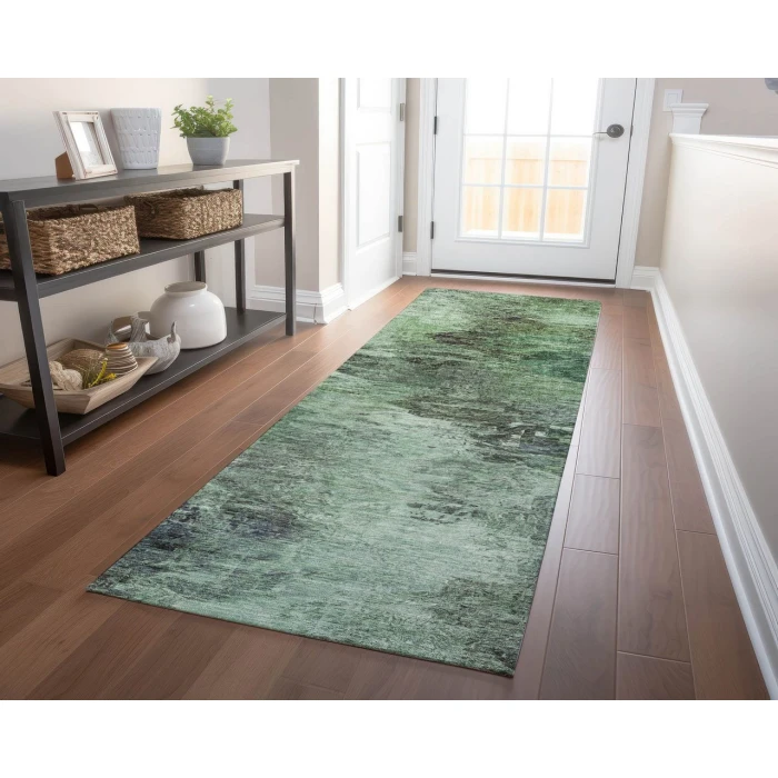 Chantille ACN592 Green 2'3" x 7'6" Rug