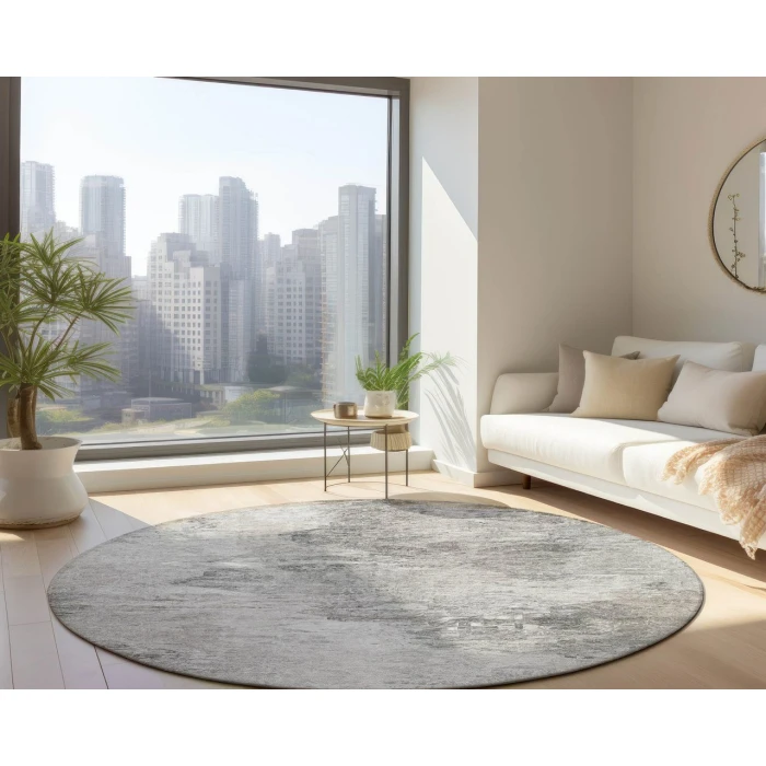 Chantille ACN592 Silver 8' x 8' Rug