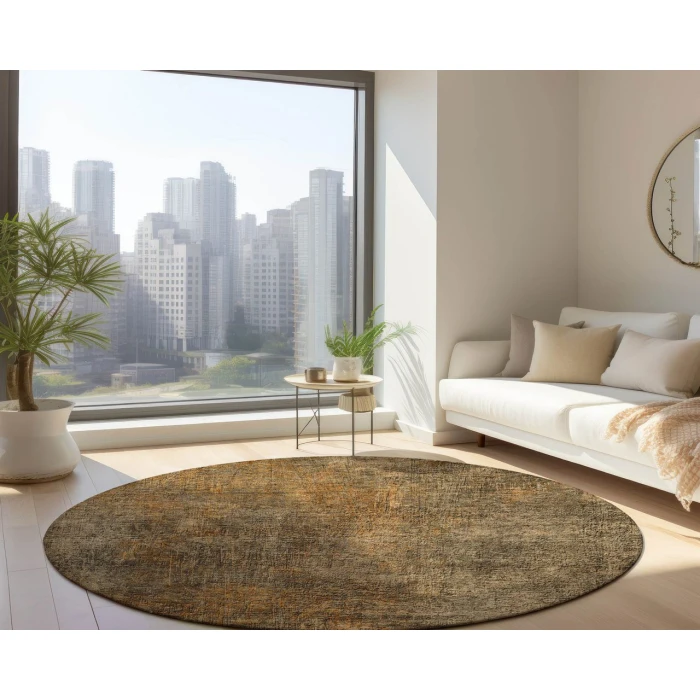 Chantille ACN593 Brown 8' x 8' Rug