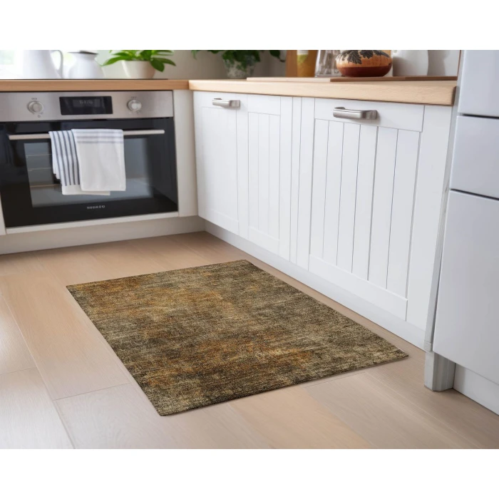 Chantille ACN593 Brown 1'8" x 2'6" Rug