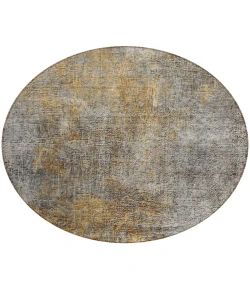 Addison Chantille ACN593 Gray 8 ft. x 8 ft. Round Rug