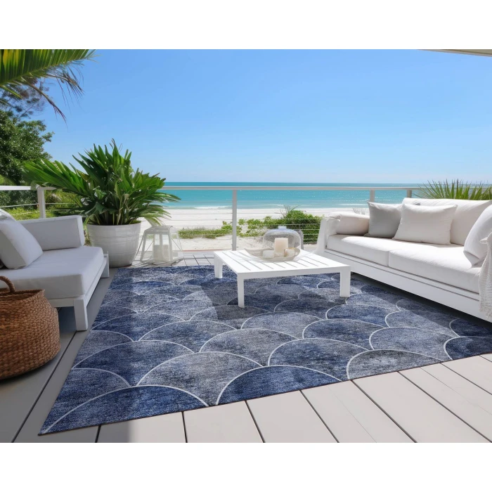 Chantille ACN594 Blue 10' x 14' Rug