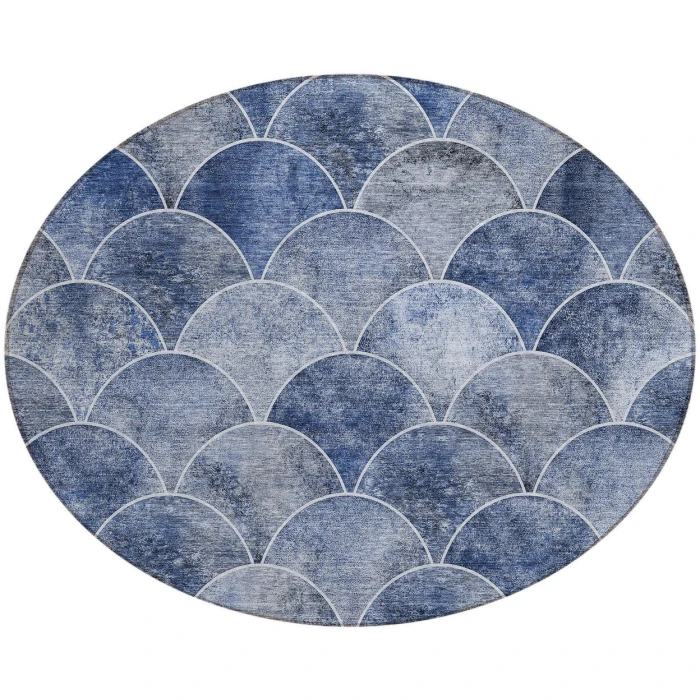 Chantille ACN594 Blue 8' x 8' Rug