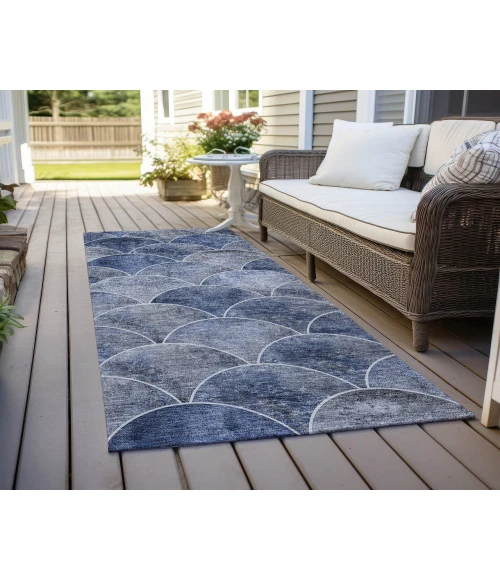 Chantille ACN594 Blue 2'3" x 7'6" Rug