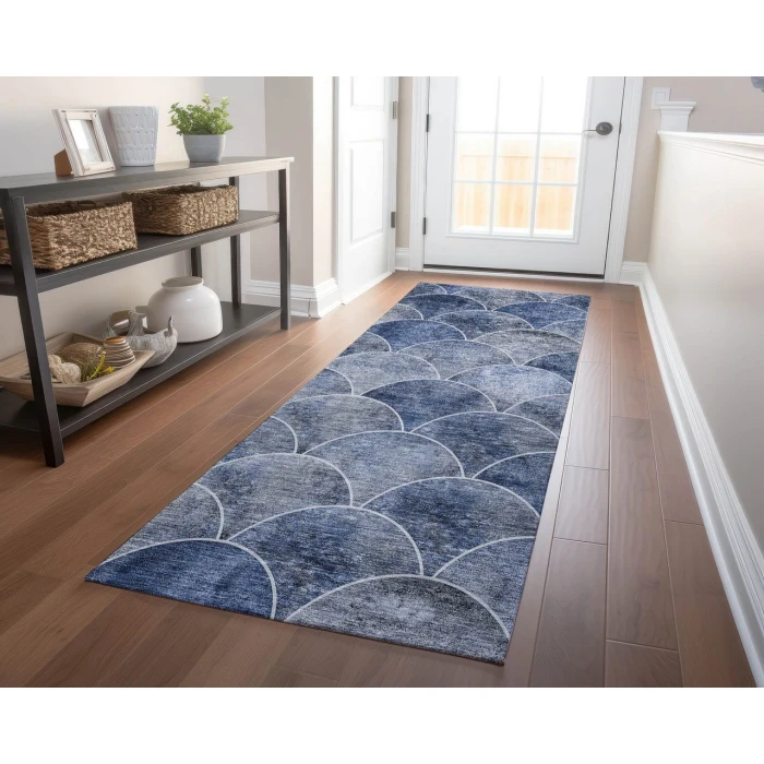Chantille ACN594 Blue 2'3" x 7'6" Rug