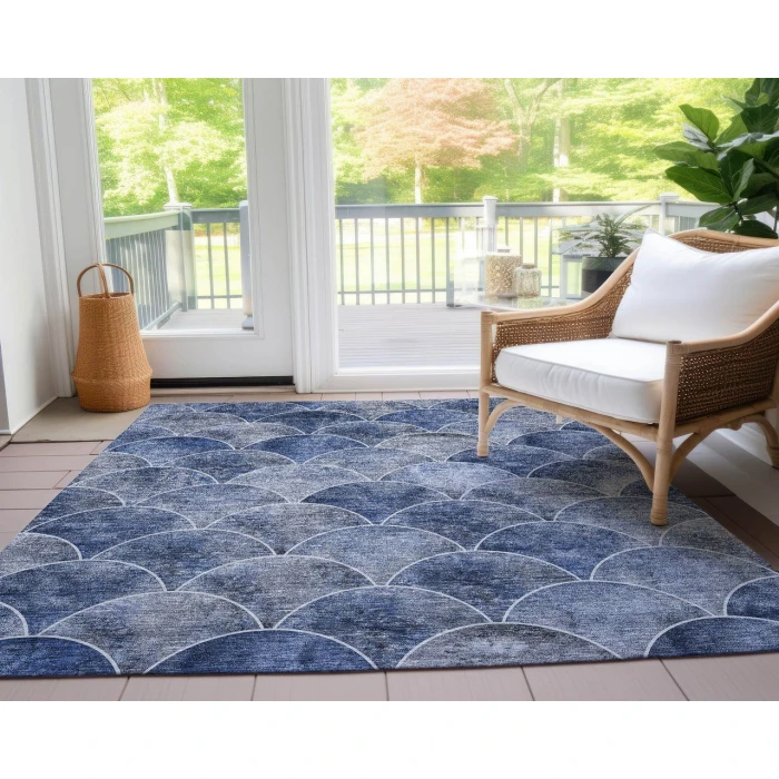 Chantille ACN594 Blue 10' x 14' Rug