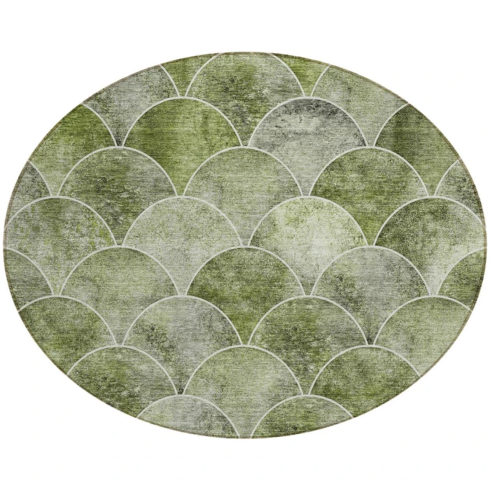 Chantille ACN594 Green 8' x 8' Rug