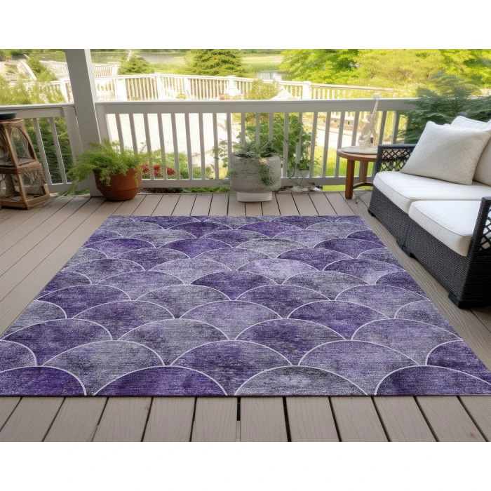 Chantille ACN594 Purple 2'6" x 3'10" Rug