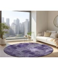 Chantille ACN594 Purple 8' x 8' Rug