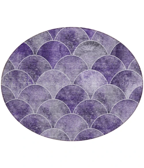 Chantille ACN594 Purple 8' x 8' Rug