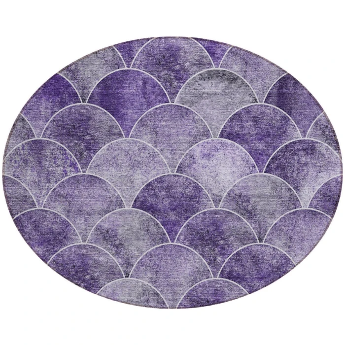 Chantille ACN594 Purple 8' x 8' Rug
