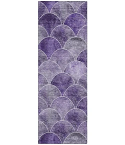 Addison Chantille ACN594 Purple 2 ft. 3 in. x 7 ft. 6 in. Runner Rug