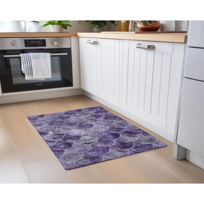 Chantille ACN594 Purple 1'8" x 2'6" Rug
