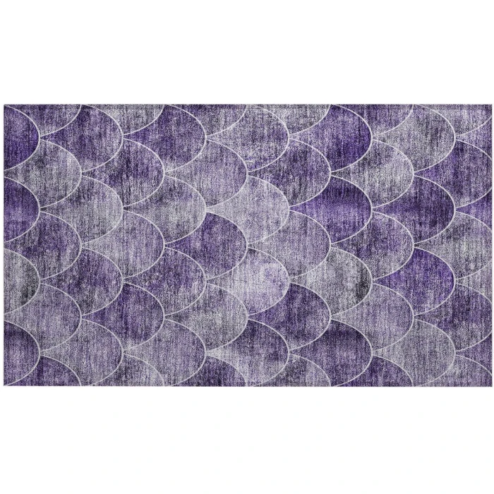 Chantille ACN594 Purple 1'8" x 2'6" Rug