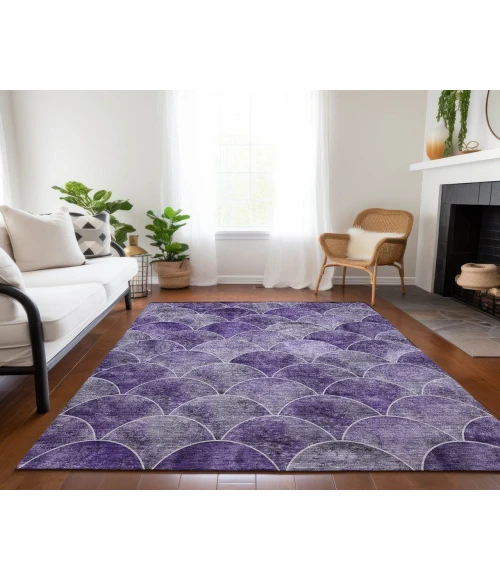 Chantille ACN594 Purple 2'6" x 3'10" Rug