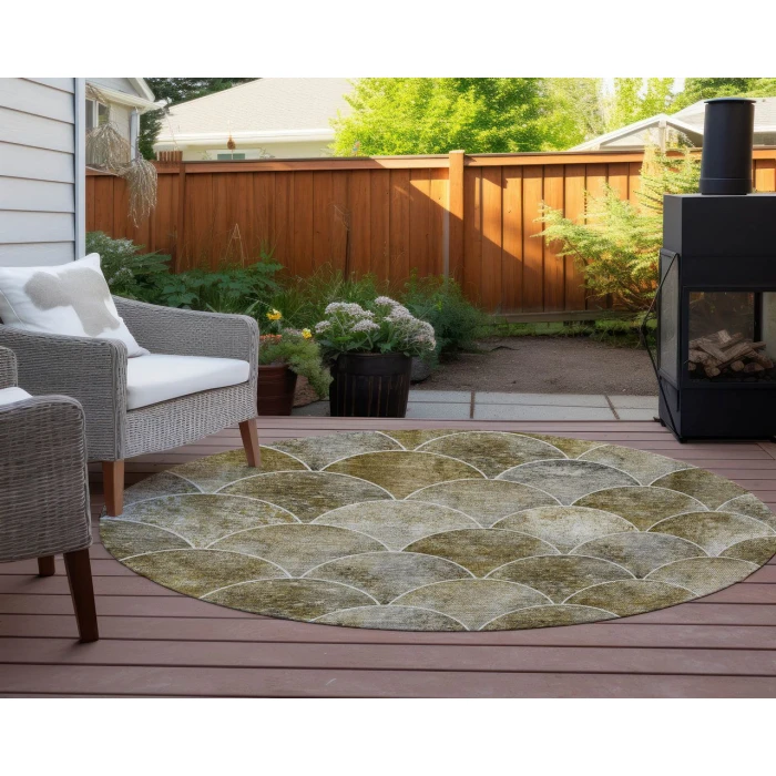 Chantille ACN594 Taupe 8' x 8' Rug