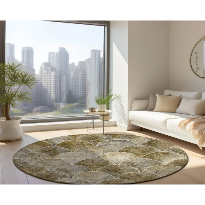 Chantille ACN594 Taupe 8' x 8' Rug
