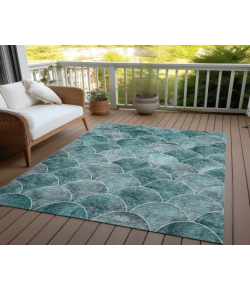 Chantille ACN594 Teal 10' x 14' Rug