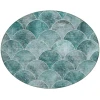 Addison Chantille ACN594 Teal 8 ft. x 8 ft. Round Rug
