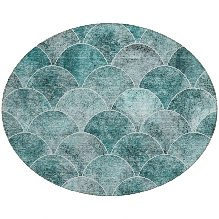 Chantille ACN594 Teal 8' x 8' Rug