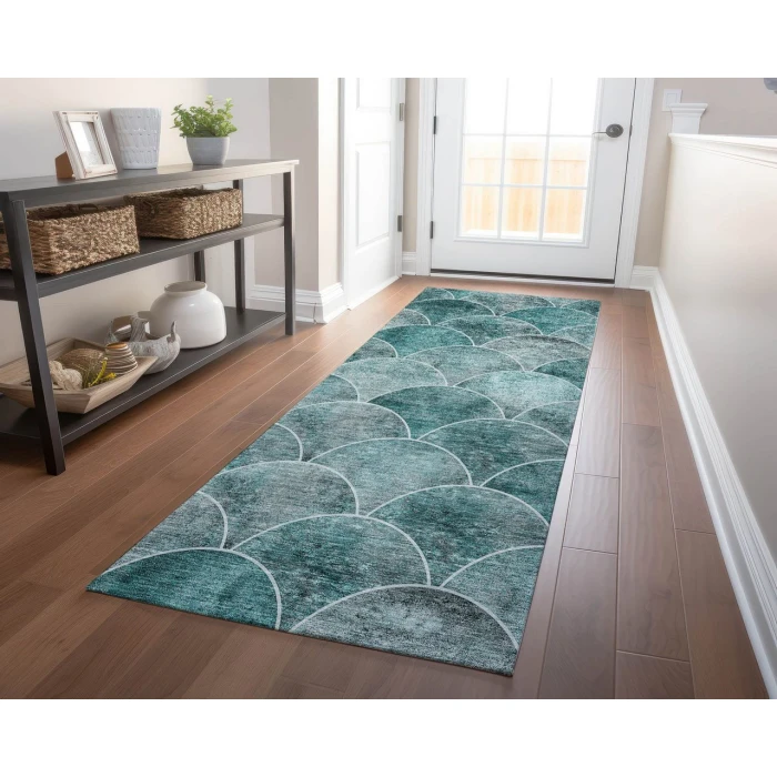 Chantille ACN594 Teal 2'3" x 7'6" Rug